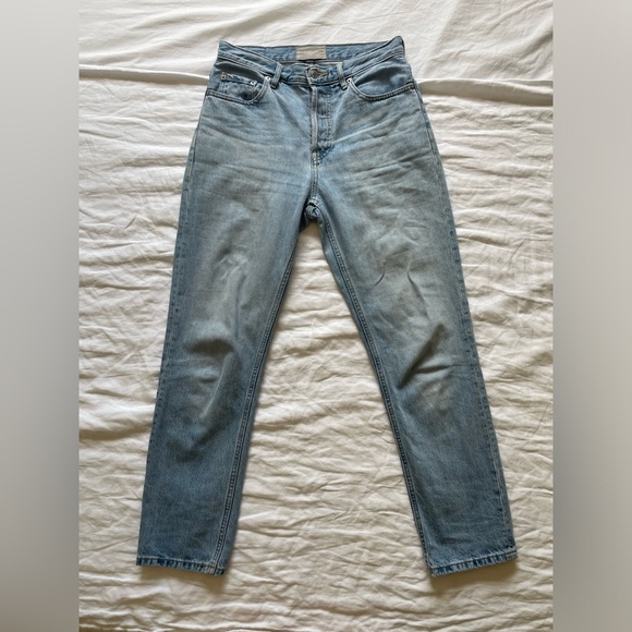 Everlane 90s Cheeky Jean 26 Vintage Wash Blue - Picture 7 of 9